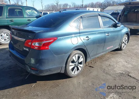 2016 Nissan Sentra Sl from USA, damaged, VIN 3N1AB7AP9GY250021